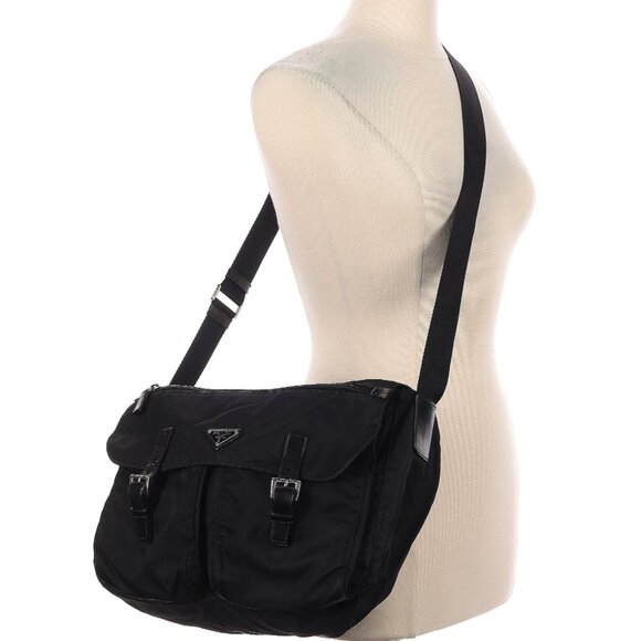 PRADA Black Tessuto messenger - Picture 2 of 13
